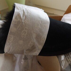 Ugg Scuff Sis Blk sz 8 NWT